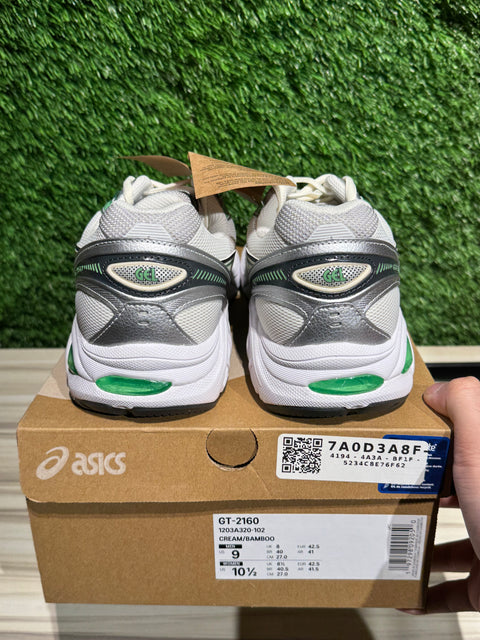 ASICS GT-2160 Cream Bamboo Sz 9M