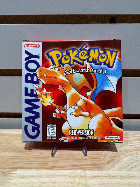 Vintage 1998 Pokémon: Red Version w/Box Complete with Manual