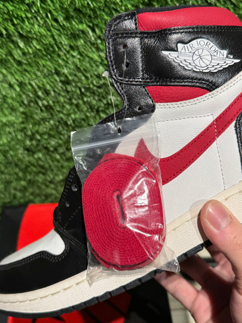 Jordan 1 Retro High Black Gym Red Sz 12