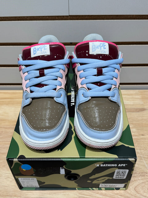 A Bathing Ape Sk8 Sta Bold #2 Blue Sz 8.5M