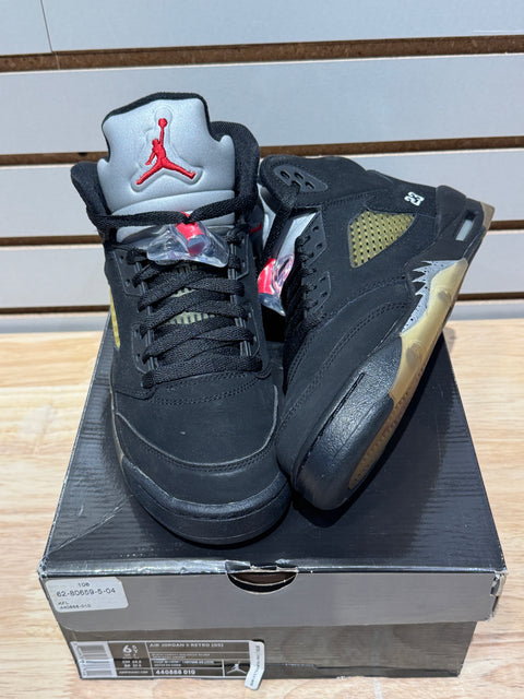 Jordan 5 Retro Black Metallic (2007) (GS) Sz 6.5Y