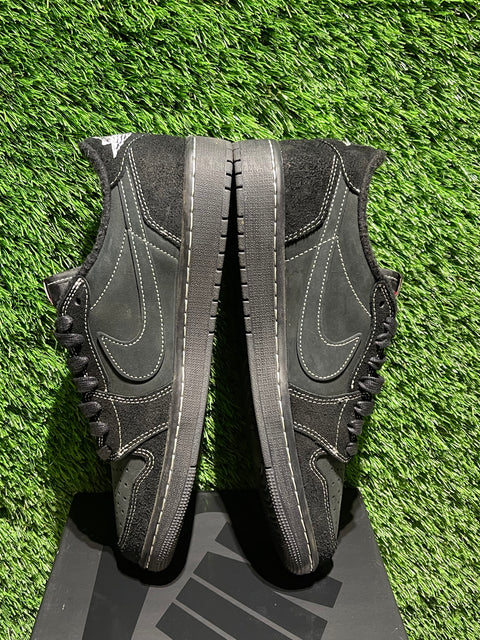 Jordan 1 Retro Low OG SP Travis Scott Black Phantom Sz 9M