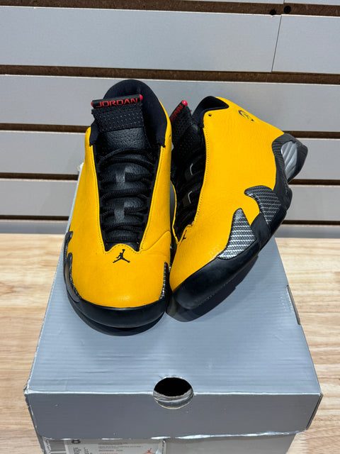 Jordan 14 Retro University Gold Sz 8