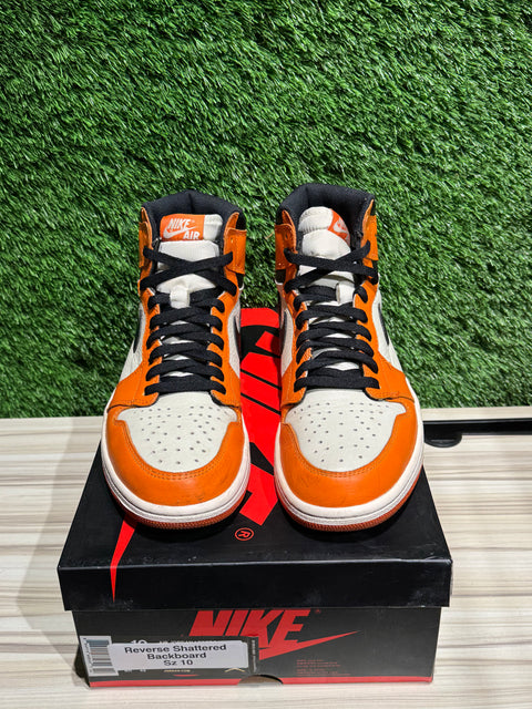 Jordan 1 Retro Reverse Shattered Backboard Sz 10