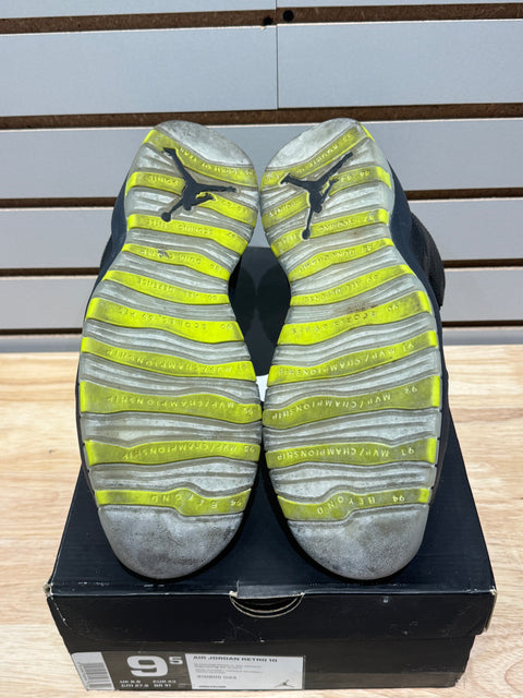 Jordan 10 Retro Venom Green Sz 9.5