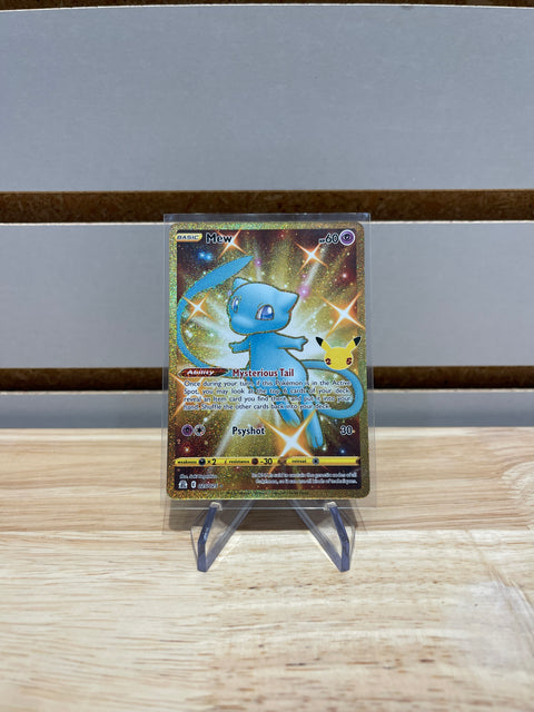 Pokémon Shiny Mew Secret Rare 025/025