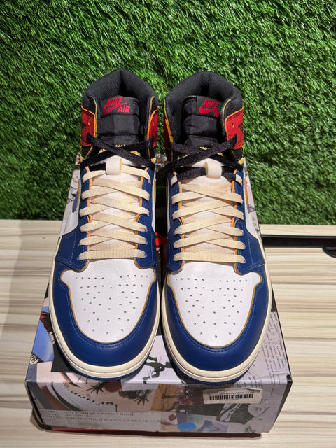 Jordan 1 Retro High Union Los Angeles Storm Blue (Sample) Sz 12M