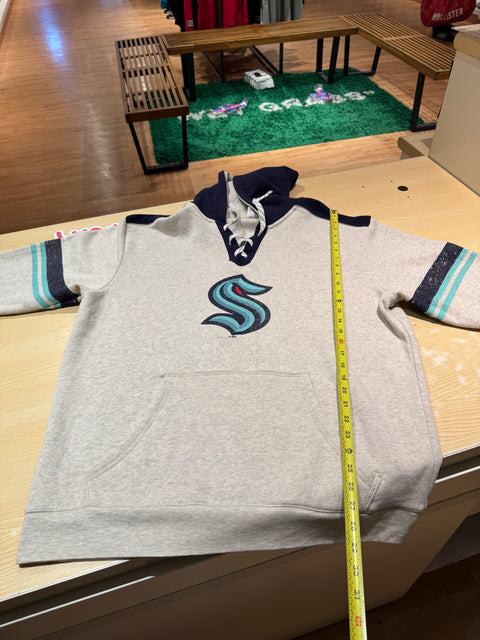 NWT Official Licensed NHL Seattle Kraken Rugby Sweatshirt Sz XL