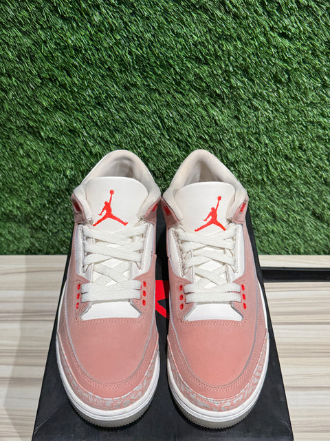 Jordan 3 Retro Rust Pink (Women's) Sz 6.5M/8W