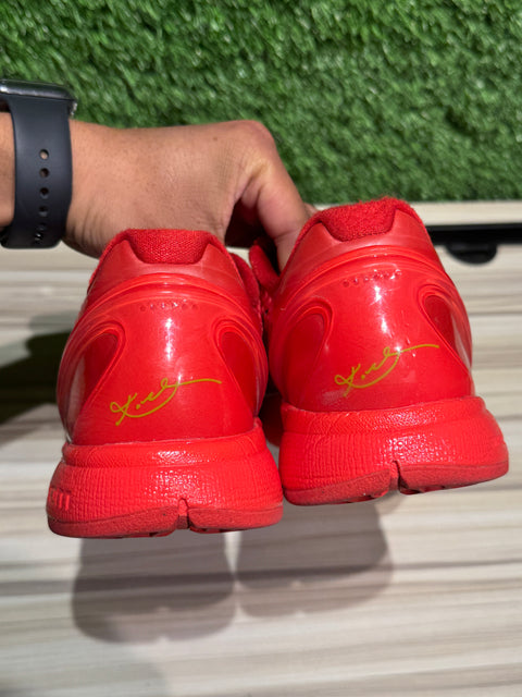 Nike Kobe 6 Protro Reverse Grinch Sz 6.5M