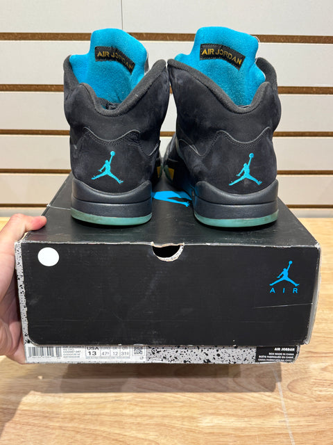 Jordan 5 Retro Aqua Sz 13