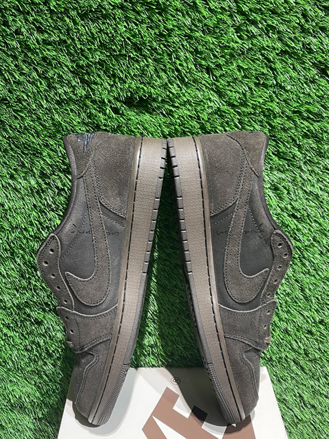 Jordan 1 Retro Low OG SP Travis Scott Velvet Brown Sz 12