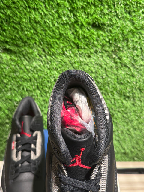 Jordan 3 Retro Levi’s Black Sz 11