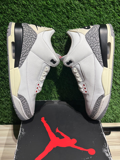 Jordan 3 Retro White Cement Reimagined Sz 12.5M