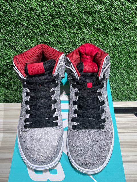 Nike SB Dunk High Salt Stain Sz 8M