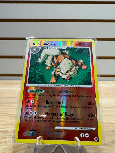 Arcanine - Pokemon Rising Rivals (RR) Reverse Holofoil