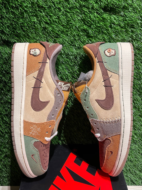 Jordan 1 Retro Low OG Zion Williamson Voodo Sz 8.5M