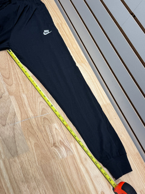 Nike Black Cotton Sweatpants Sz M