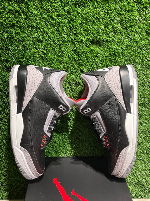 Jordan 3 Retro OG Black Cement (2024) Sz 8.5M