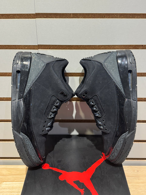 Jordan 3 Retro Black Cat (2025) Sz 9.5