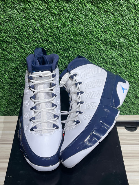 Jordan 9 Retro Pearl Blue Sz 9