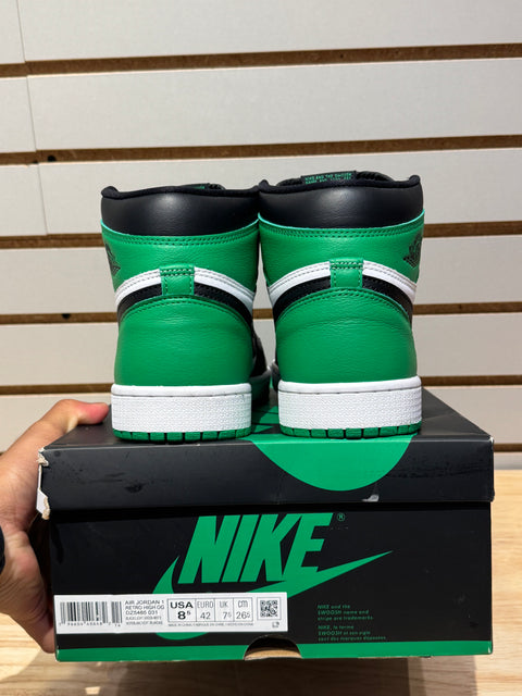 Jordan 1 Retro High OG Lucky Green Sz 8.5