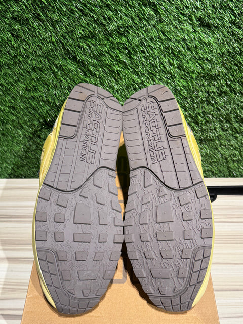 Nike Air Max 1 Travis Scott Cactus Jack Saturn Gold Sz 13