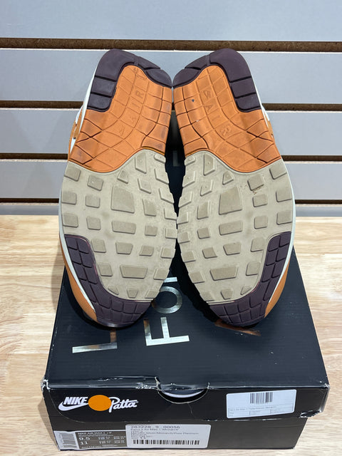 Nike Air Max 1 Patta Waves Monarch (without Bracelet) Sz 9.5M
