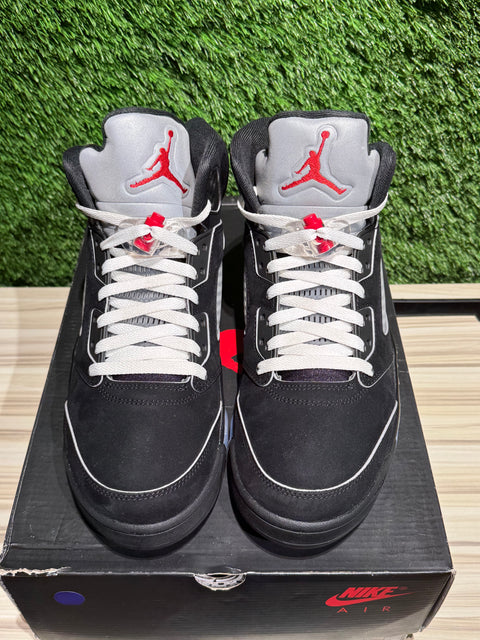 Jordan 5 Retro OG Black Metallic Reimagined Sz 10.5M.