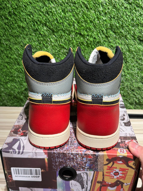 Jordan 1 Retro High OG SP Union LA Chicago Shadow Sz 11M