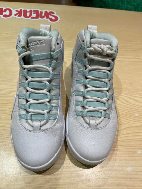 Jordan 10 Retro Ice Green (Women's) Sz 8W