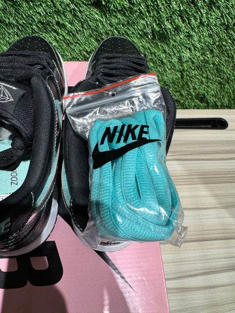 Nike SB Dunk Low Diamond Supply Co. Black Diamond Sz 8