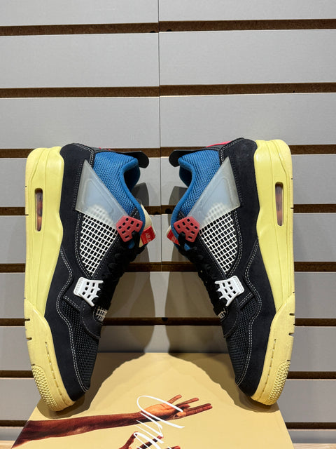 Jordan 4 Retro Union Off Noir Sz 10.5