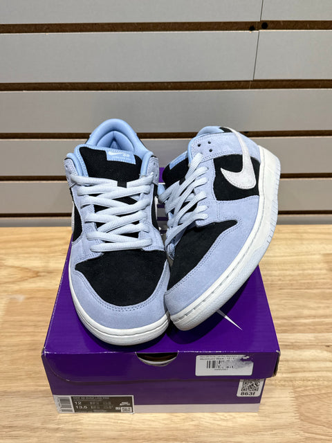 Nike SB Dunk Low Black Aluminum Sz 12