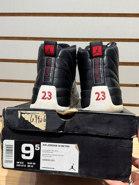 Jordan 12 Retro Playoffs (2012) Sz 9.5