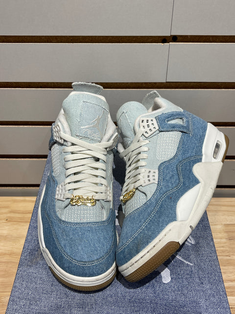 Jordan 4 Retro TEX Denim Worn Blue (Women's) Sz 10.5M