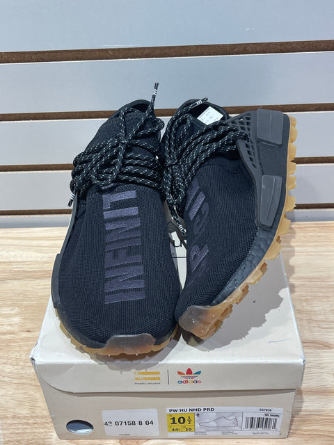 adidas NMD Hu Trail Pharrell Now Is Her Time Black Sz 10.5