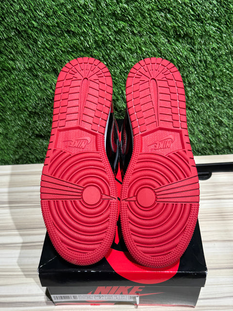 Jordan 1 Retro High OG Patent Bred (GS) Sz 7Y