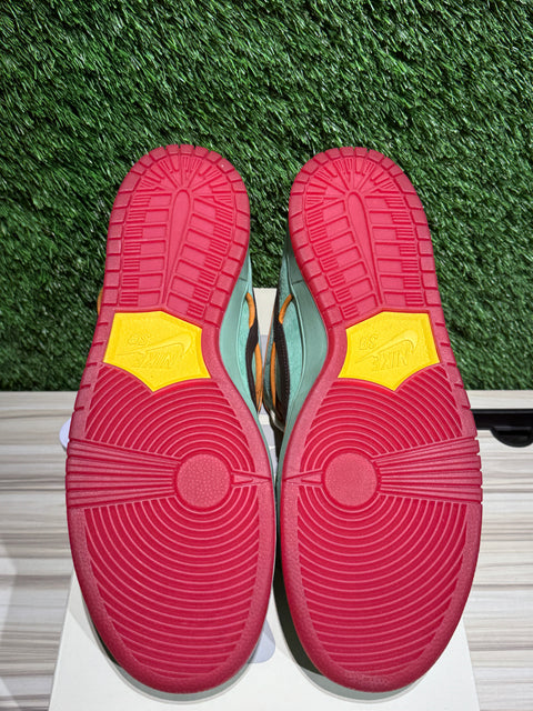 Nike SB Dunk Low Rodeo Tourmaline Sz 14