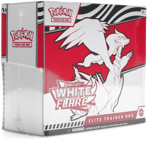2025 Pokémon Scarlet & Violet White Flare Elite Trainer Box