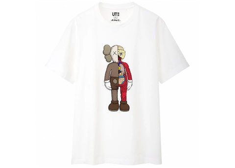 KAWS x Uniqlo Flayed Tee (US Sizing) White Sz XL