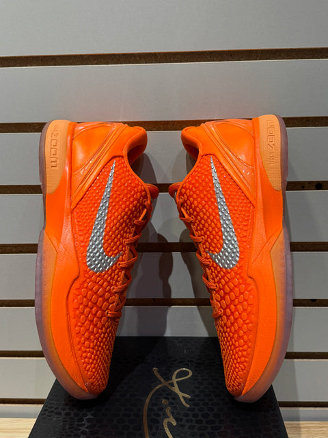 Nike Kobe 6 Protro Total Orange Sz 10.5