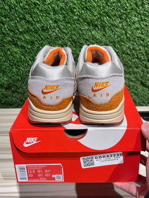 Nike Air Max 1 Master Magma Orange (Women's) Sz 10M/11.5W