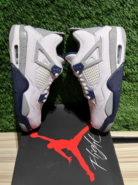 Jordan 4 Retro Midnight Navy (GS) Sz 5.5Y