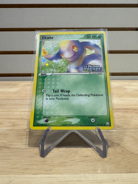 Ekans - EX Pokemon Team Rocket Returns (RR) Stamped Promo