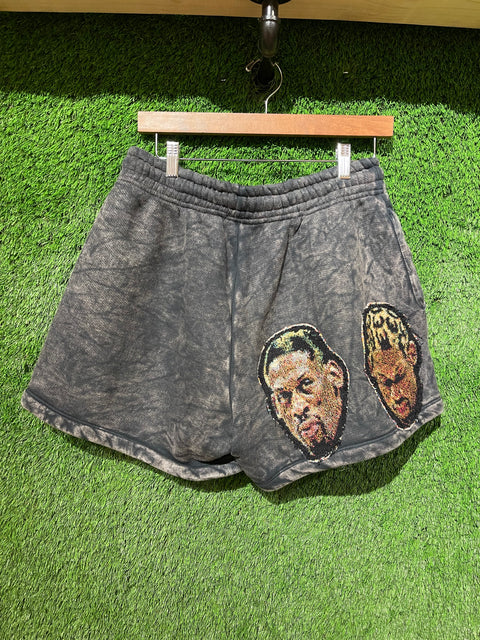 Ryoku Rain x inwayoveryourhead Rodman Sweat Shorts Sz L