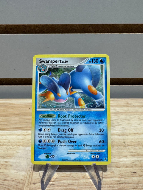 Swampert - 12/147 Pokemon (DPPt Supreme Victors) - Deck Exclusives (PR) Cosmo Holofoil
