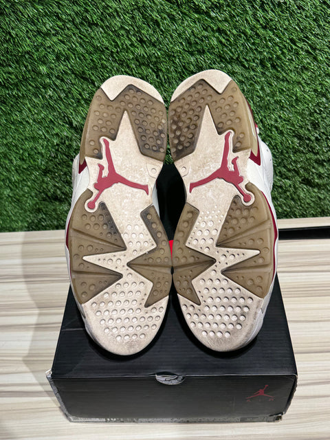 Jordan 6 Retro Maroon (2015) Sz 10.5