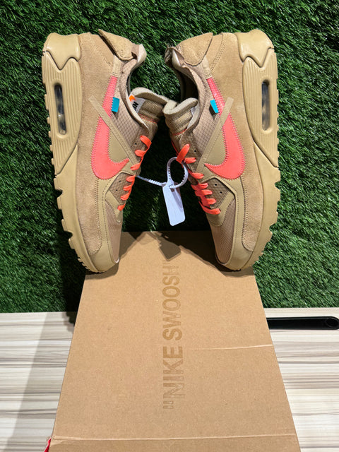 Nike Air Max 90 Off-White Desert Ore Sz 13