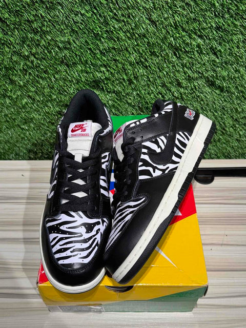 Nike SB Dunk Low OG QS Quartersnacks ZebraSz 11.5